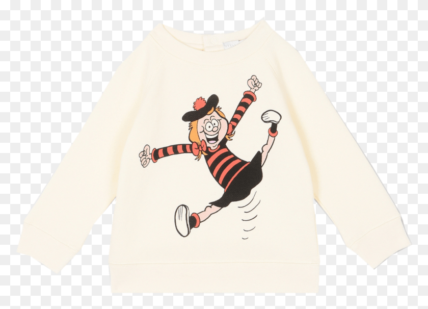 961x673 Stella Mccartney Kids Betty Baby Sweatshirt Minnie Long Sleeved T Shirt, Clothing, Apparel, Sleeve HD PNG Download