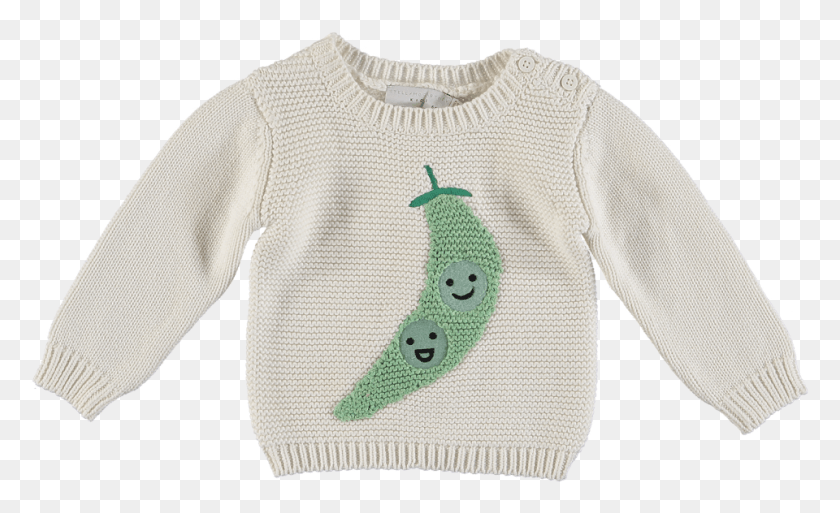 960x558 Stella Mccartney Kids Thumper Baby Jumper Peas In A, Clothing, Apparel, Sweater HD PNG Download