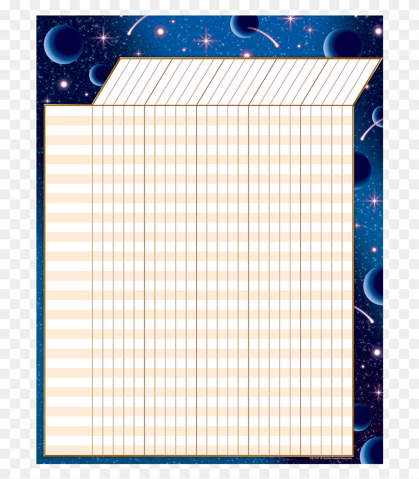 696x901 Stellar Space Incentive Chart Image Motif, Rug, Paper, Poster HD PNG Download