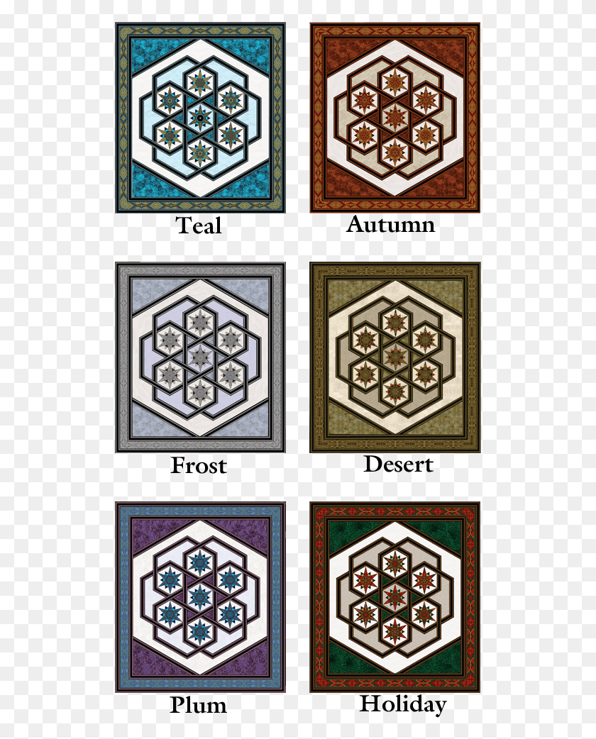 517x982 Stellaris Is Jinny39s Exciting Technique Of The Month Motif, Rug, Quilt HD PNG Download