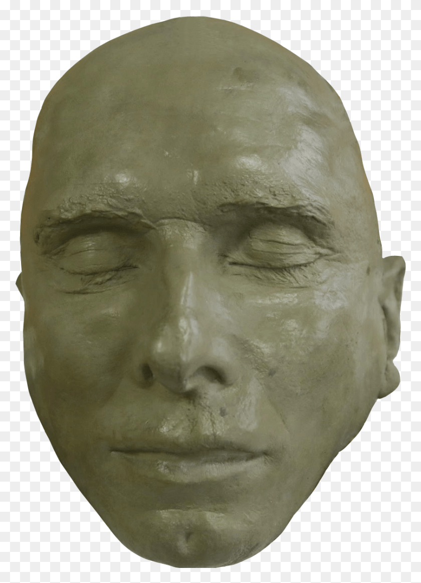 840x1187 Stepan Bandera Death Mask Stepan Bandera, Head, Sculpture HD PNG Download