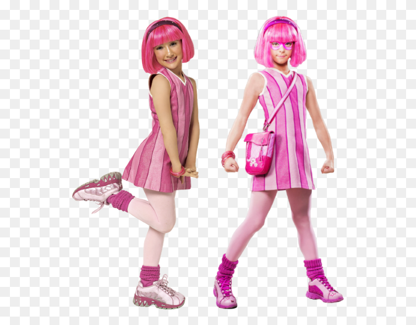 551x597 Stephanie Combined New Lazy Town Cartoon Characters, Person, Human, Clothing HD PNG Download