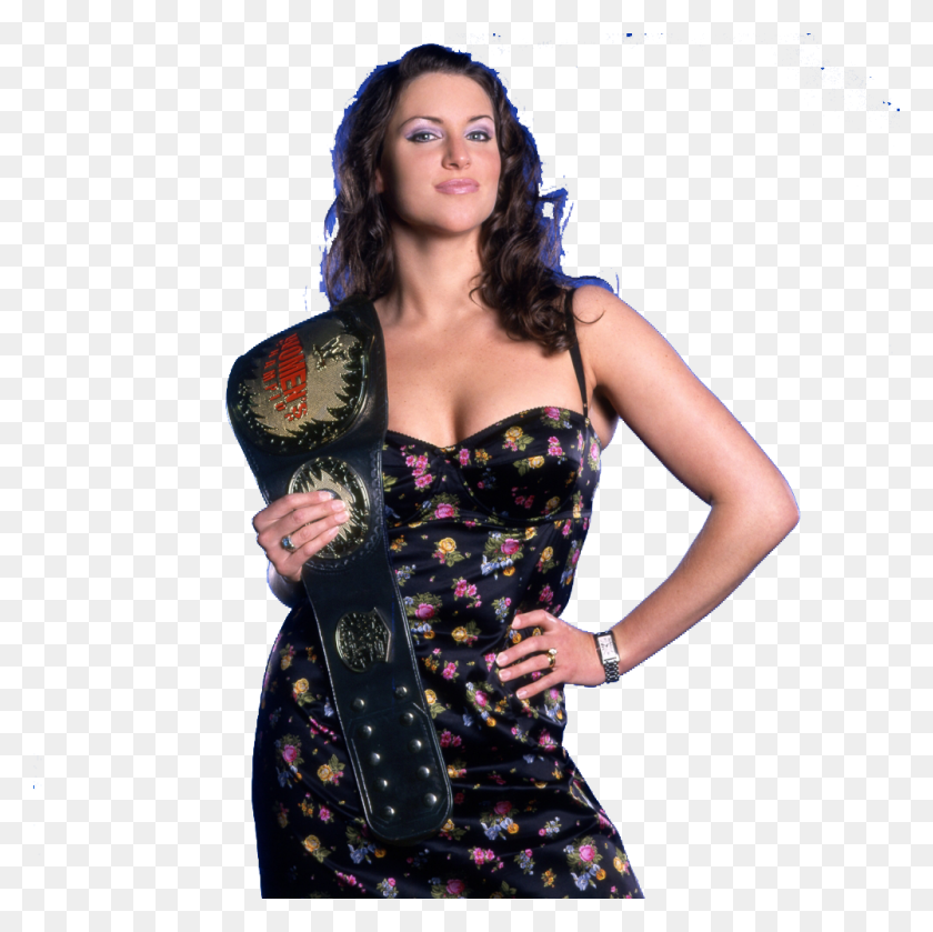 1000x1000 Stephanie Mcmahon Who Was Married To Triple H At The Randy Orton Stephanie Mcmahon, Clothing, Person, Costume HD PNG Download