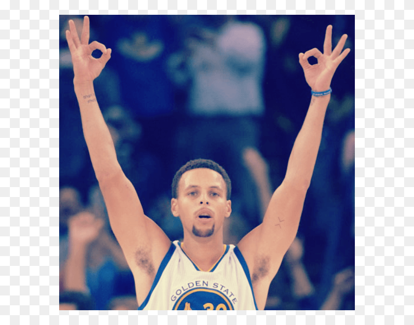 600x600 Stephen Curry Steph Curry Holding Up, Person, Human, People HD PNG Download