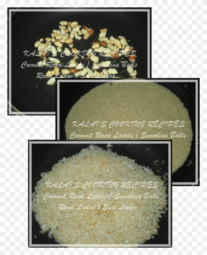 800x1000 Steps To Make Coconut Rava Laddu, Collage, Poster, Advertisement HD PNG Download