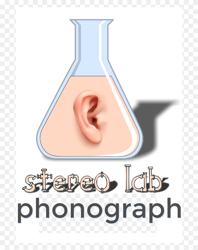 707x1001 Stereo Lab Phonograph Is For The Record Collector And Chemistry Clip Art, Label, Text, Ear HD PNG Download