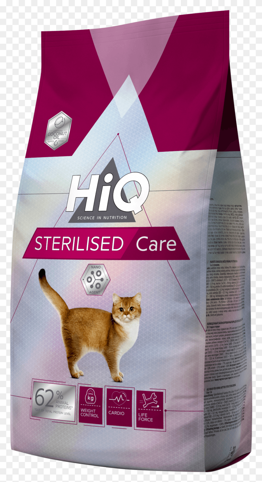 956x1819 Sterilised Care 1 8kg Copy 1524948925 Hiq Dog Food, Cat, Pet, Mammal HD PNG Download