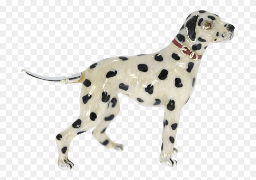 705x531 Sterling Silver Amp Enamel Small Dalmatian Dog By Saturno Dalmatian, Pet, Animal, Canine HD PNG Download