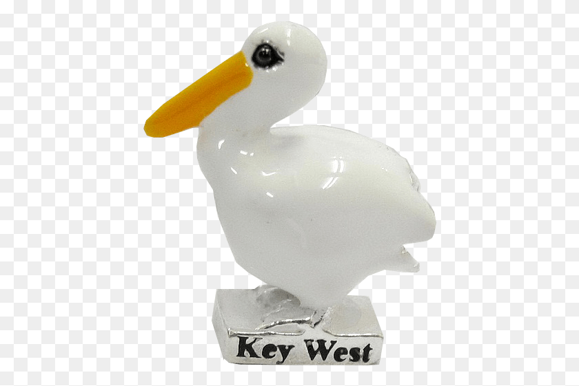 426x501 Sterling Silver And Enamel Key West Pelican Bead Figurine, Snowman, Winter, Snow HD PNG Download