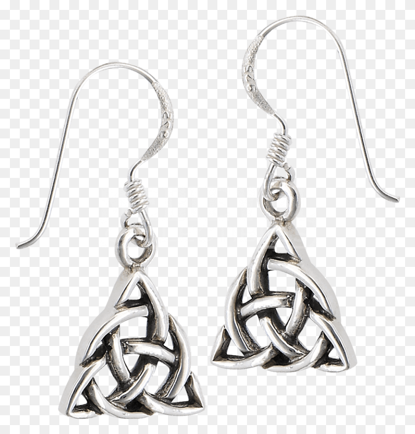 811x851 Sterling Silver Celtic Triquetra Earrings Earrings, Accessories, Accessory, Jewelry Descargar Hd Png