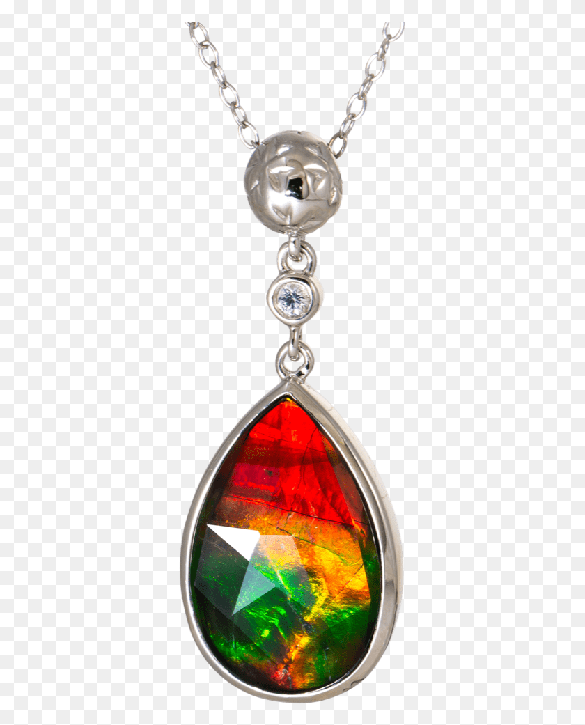 327x981 Sterling Silver Faceted Teardrop Emily Pendant By Korite Locket, Gemstone, Jewelry, Accessories HD PNG Download
