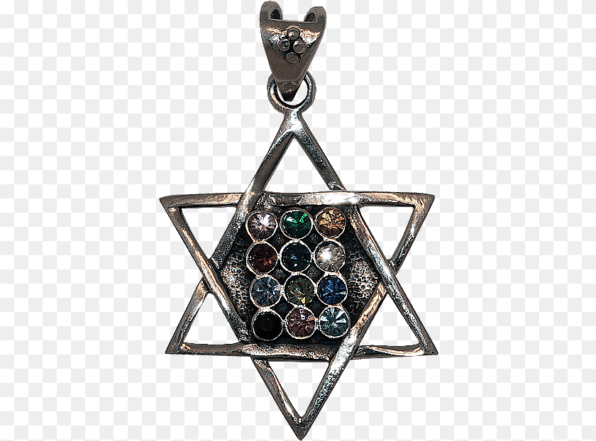 395x622 Sterling Silver Star Of Davidhoshen Pendant Star Of David, Accessories, Diamond, Gemstone, Jewelry Clipart PNG