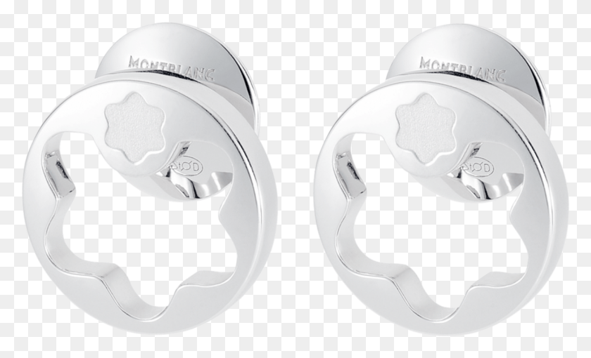 1201x694 Sterling Silver With Twisting Details Montblanc Star Montblanc Ohrringe, Helmet, Clothing, Apparel HD PNG Download