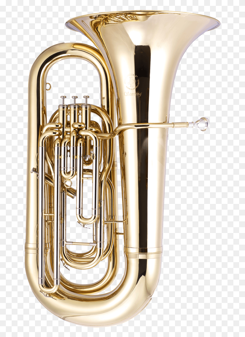 679x1097 Sterling Tuba Lacquer Cutout Euphonium, Horn, Brass Section, Musical Instrument HD PNG Download