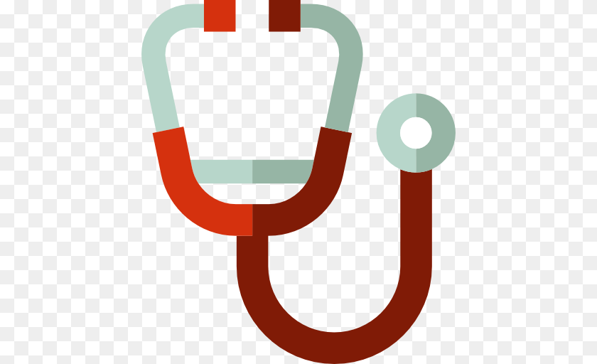 512x512 Stethoscope Center For Advanced Cardiopulmonary Therapies, Electronics, Hardware, Smoke Pipe, Hook Sticker PNG