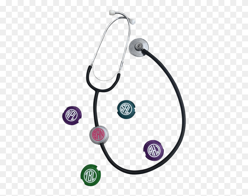 425x604 Stethoscope Clip Blanks Personalized With Gloss 651 Circle, Accessories, Accessory, Headphones HD PNG Download