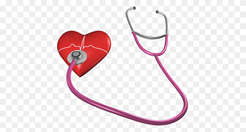 500x453 Stethoscope With Heart Image, Electronics, Hardware, Chandelier, Lamp Transparent PNG