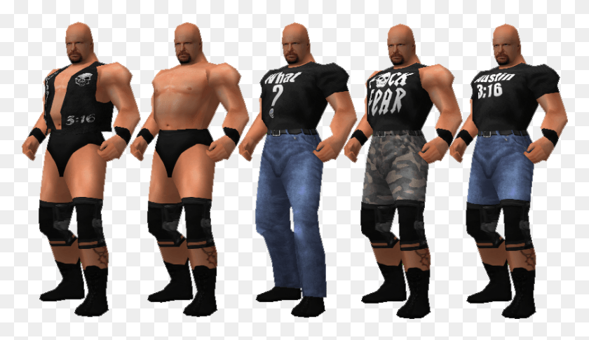 Steve Austin Barechested, Person, Human, Clothing HD PNG Download