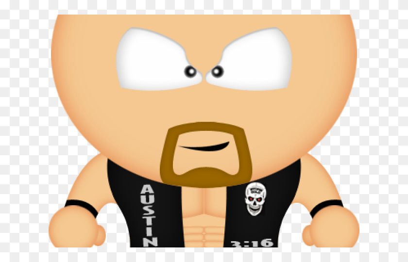 640x480 Steve Austin Clipart Stone Cold South Park Wwe Wrestlers, Pig, Mammal, Animal HD PNG Download