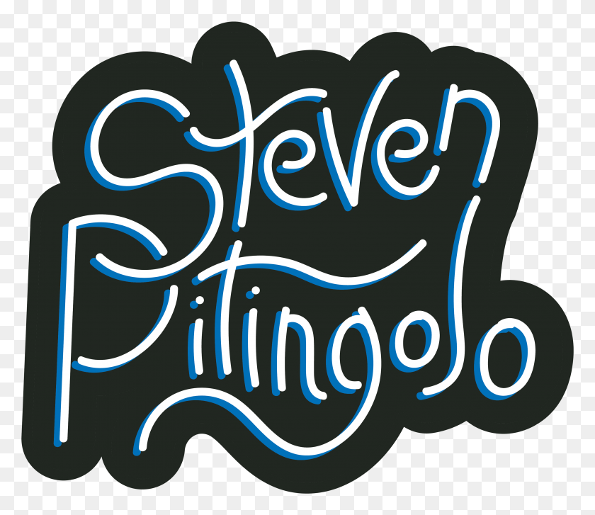 3375x2888 Steven Pitingolo Steven Pitingolo Calligraphy, Text, Handwriting, Label HD PNG Download