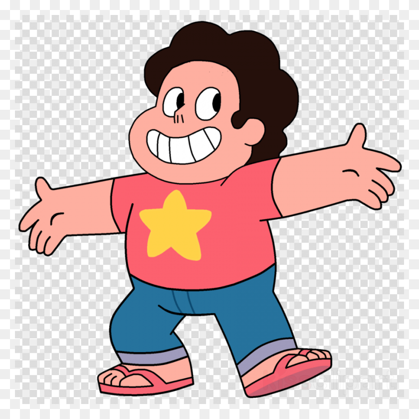 900x900 Steven Universe Characters Clipart Steven Universe Steven Universe Steven Transparent, Texture, Polka Dot, Face HD PNG Download