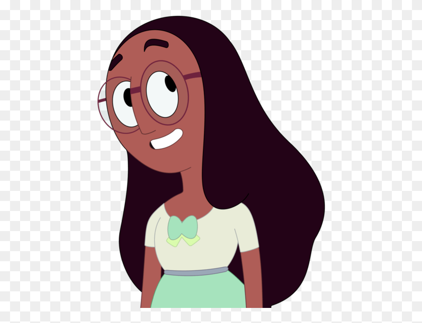 457x583 Steven Universe Characters Connie, Neck, Face, Label HD PNG Download