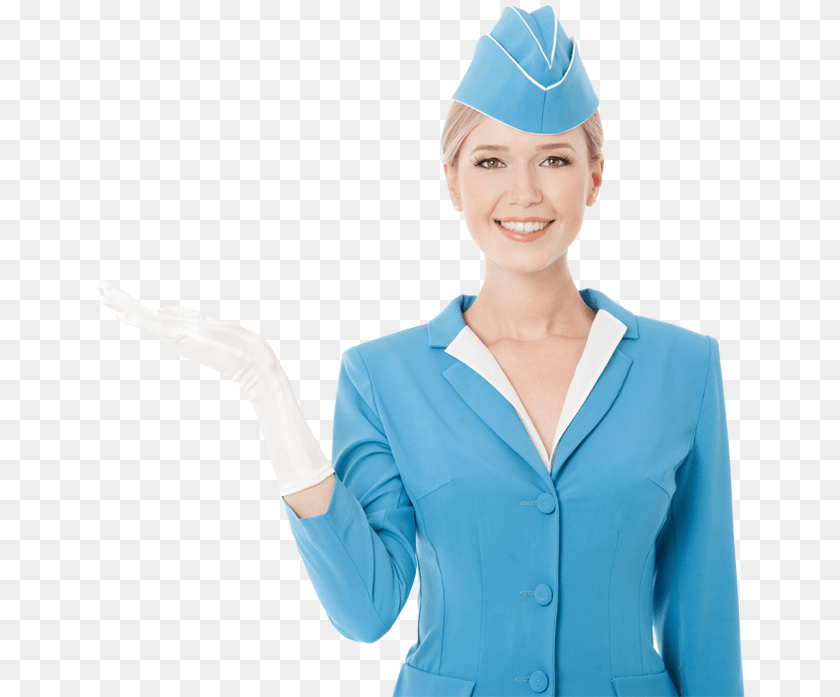 650x697 Stewardess, Adult, Person, Woman, Formal Wear Clipart PNG