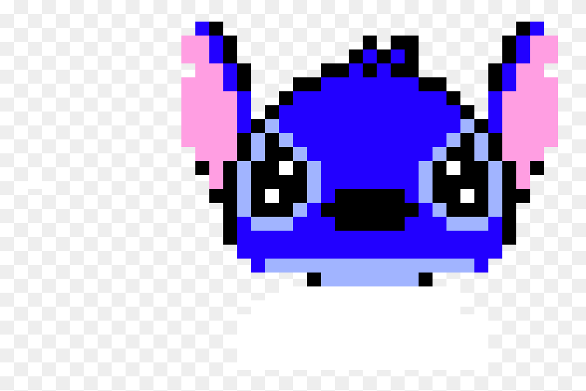 761x501 Стич Дессин Pixel Art Stitch, Pac Man Hd Png Скачать