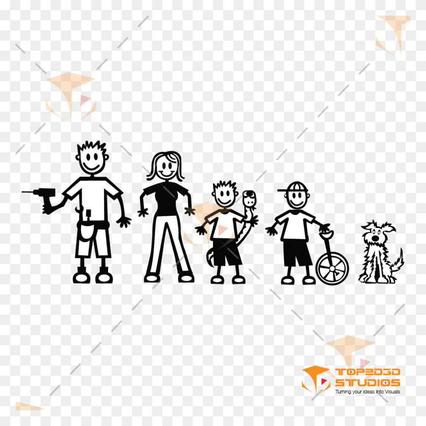 1002x1002 Stick 2d Character, Person, Human, People HD PNG Download