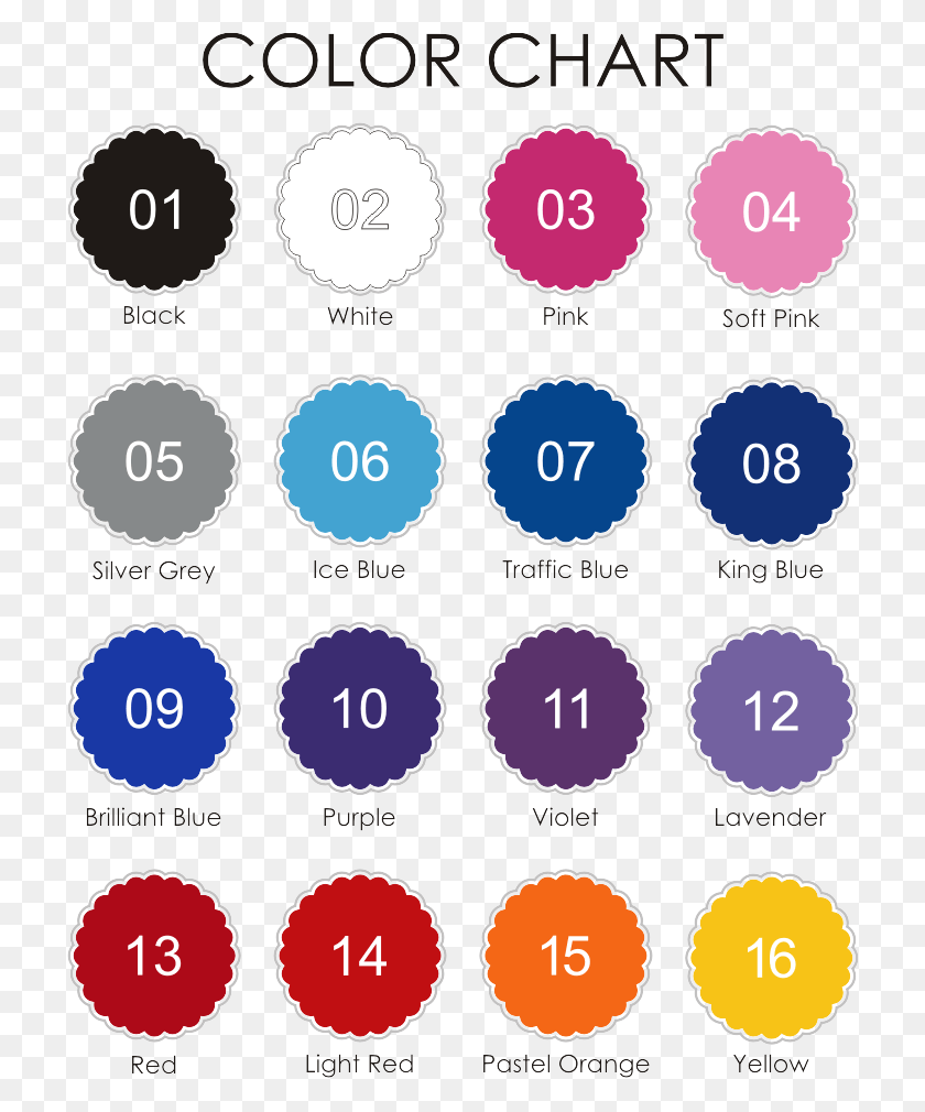 718x950 Sticker Color Chart Circle, Text, Nature, Outdoors HD PNG Download