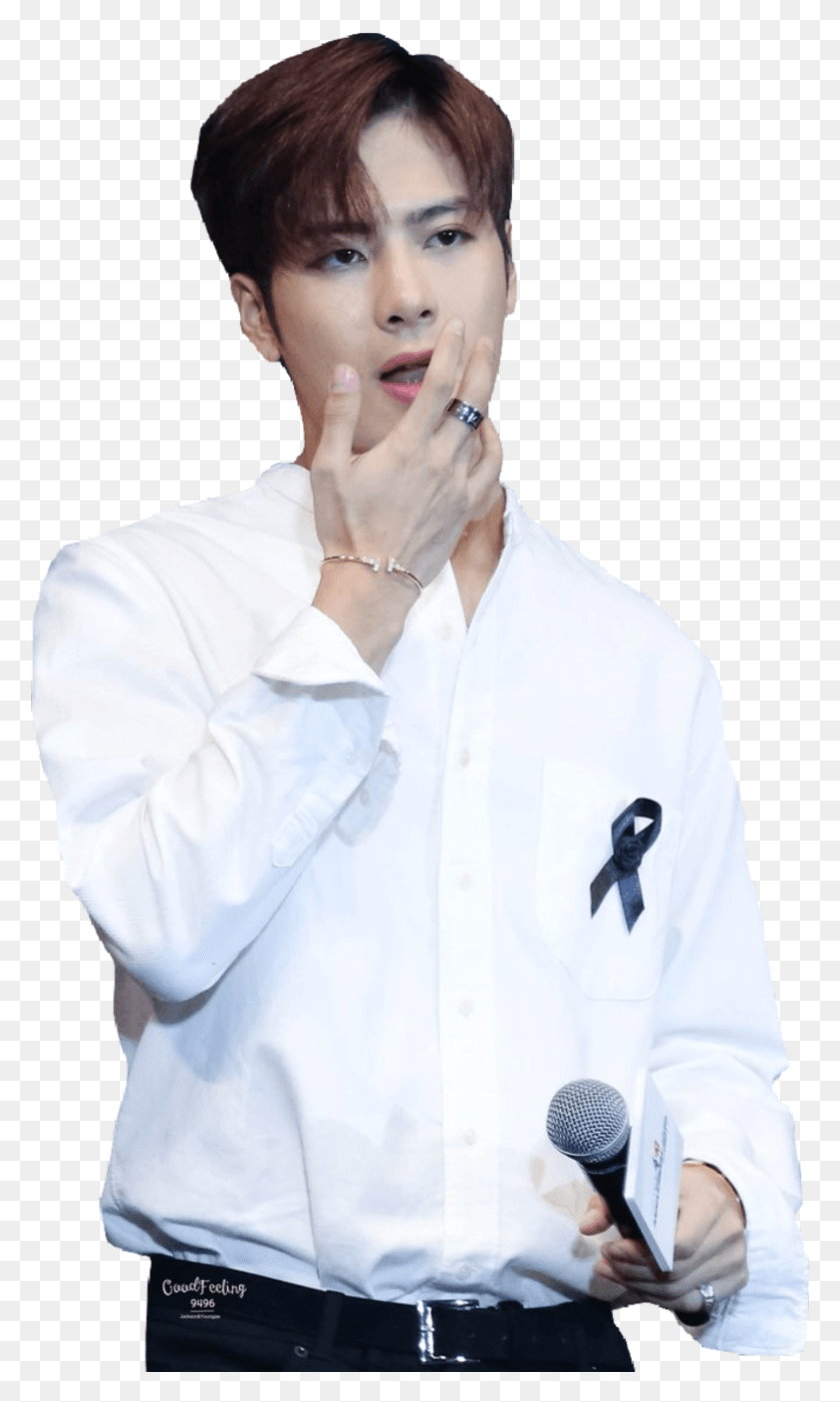 783x1347 Sticker For Queenpoptart Jackson Wang Cartier Bracelet, Clothing, Apparel, Microphone HD PNG Download