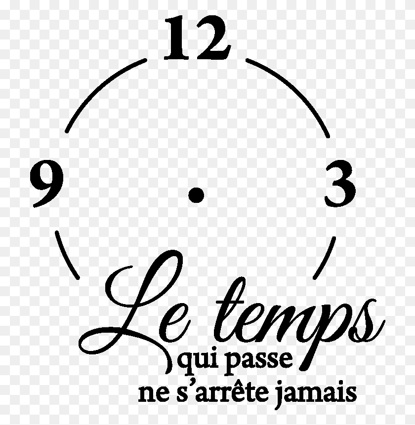 720x801 Sticker Horloge Le Temps Qui Passe Ne S Arrete Jamais Le Temps Qui Passe, Gray, World Of Warcraft HD PNG Download