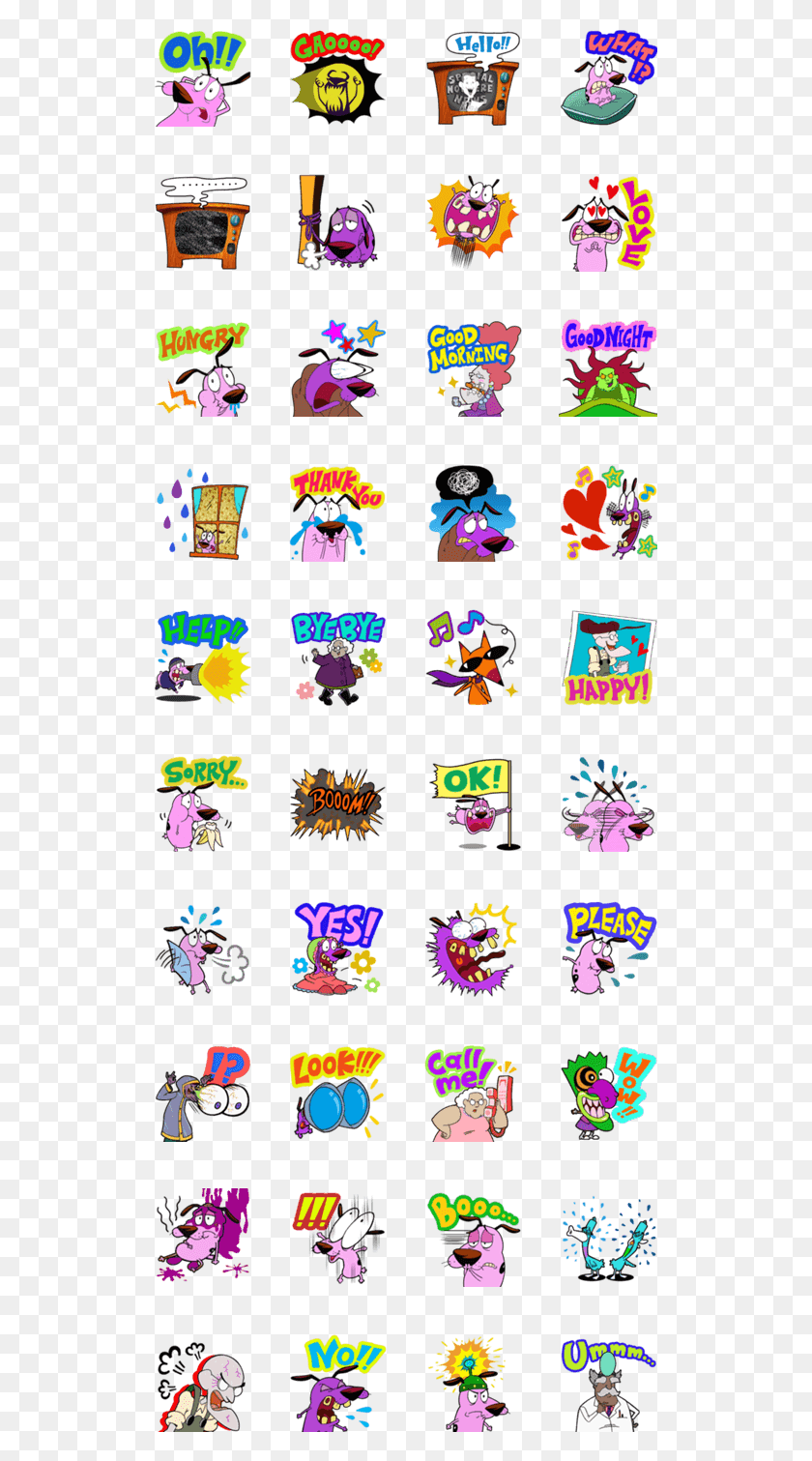 521x1451 Sticker Line Courage The Cowardly Dog Line2me In Th, Text, Label, Person HD PNG Download