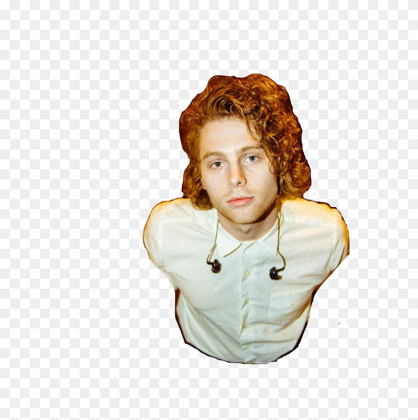 567x784 Sticker Luke Hemmings Then And Now, Person, Human, Clothing HD PNG Download