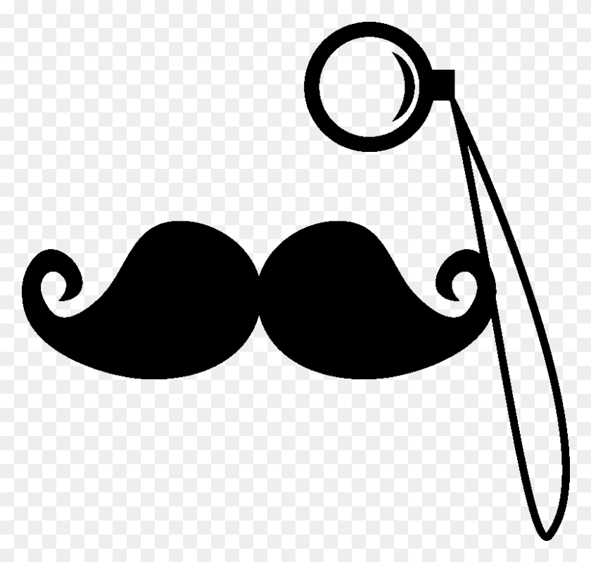 801x759 Sticker Moustache Et Monocle Ambiance Sticker, Gray, World Of Warcraft HD PNG Download