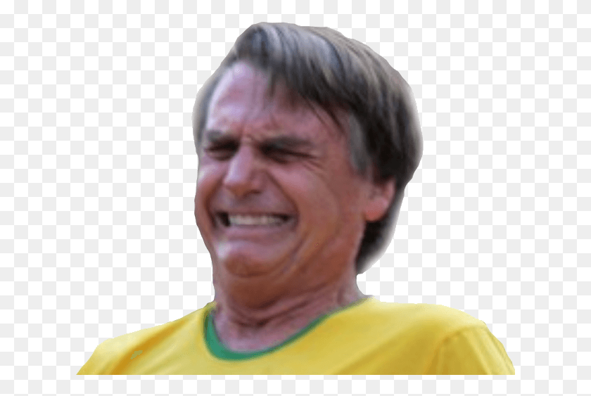 625x503 Etiqueta Engomada De La Risitas Bolsonaro Rire Aie Senior Citizen, Face, Person, Human Hd Png