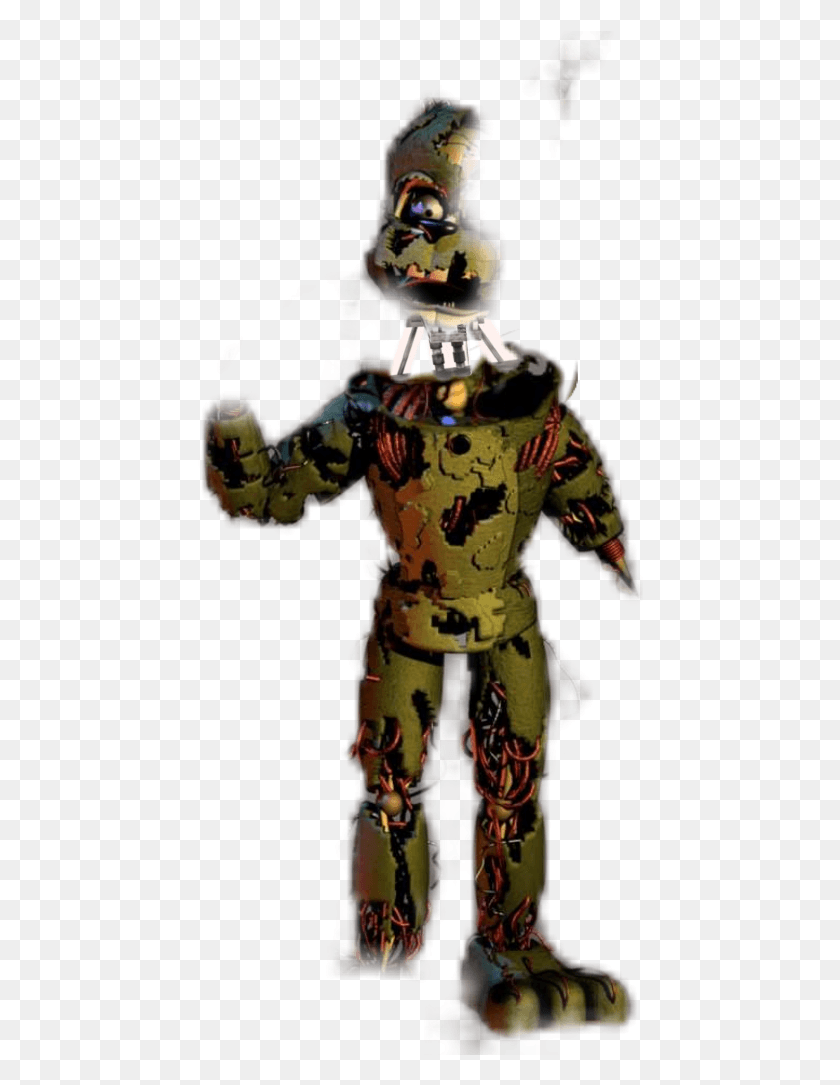 447x1025 Sticker Salvage Springtrap, Robot, Person, Human HD PNG Download