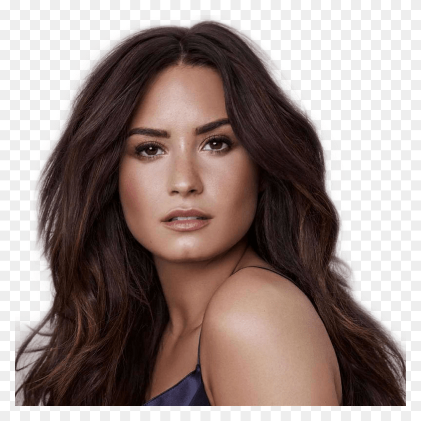 1024x1024 Sticker Transparent Demi Lovato Demilovato Demi Lovato Portrait Shot, Face, Person, Human HD PNG Download
