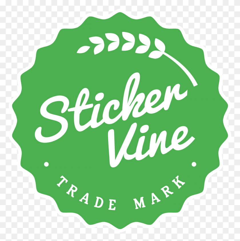 1380x1391 Sticker Vine Label, Text, Logo, Symbol HD PNG Download