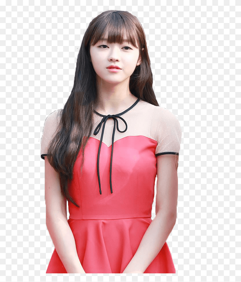 576x921 Sticker Yooa Ohmygirl Girl Idol Freetoedit Girl, Clothing, Apparel, Person HD PNG Download