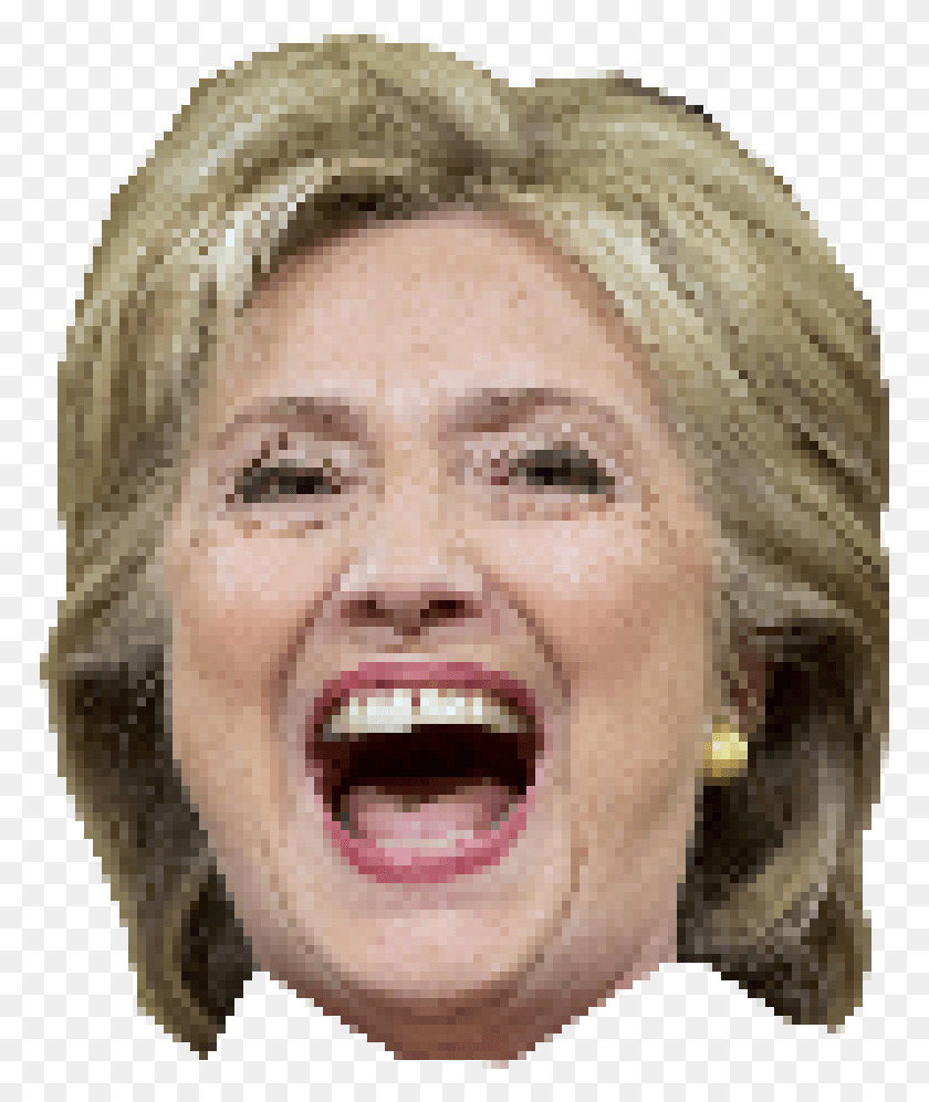 769x937 Stickers For Memes Messages Sticker 3 Happy Birthday Meme Hillary Clinton, Blonde, Woman, Girl HD PNG Download