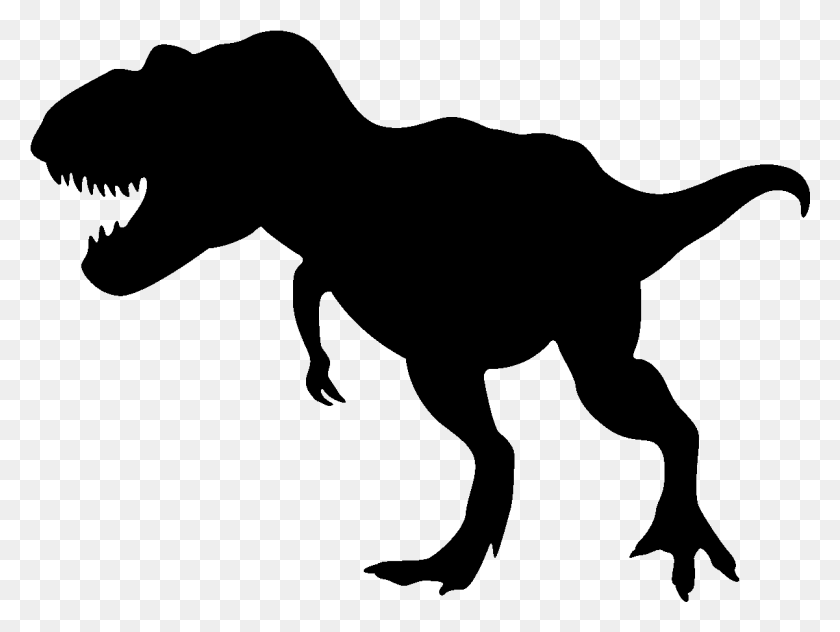 1201x881 Stickers Ordinateurs Portables T Rex Silhouette, Gray, World Of Warcraft HD PNG Download