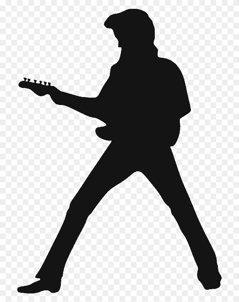 719x1001 Stickers The Shadow Of Elvis Transparent Elvis Presley Silhouette, Person, Human HD PNG Download