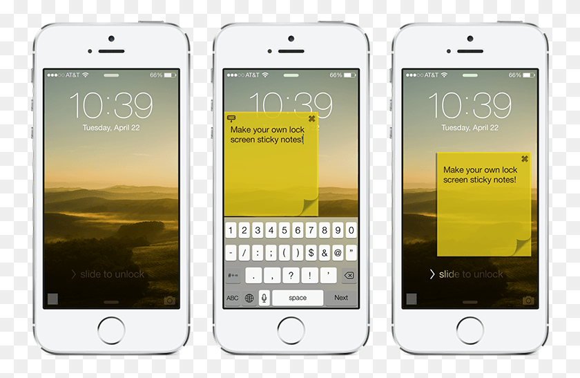 750x487 Sticky Cydia Tweak Iphone Sticky Notes Home Screen, Mobile Phone, Phone, Electronics HD PNG Download