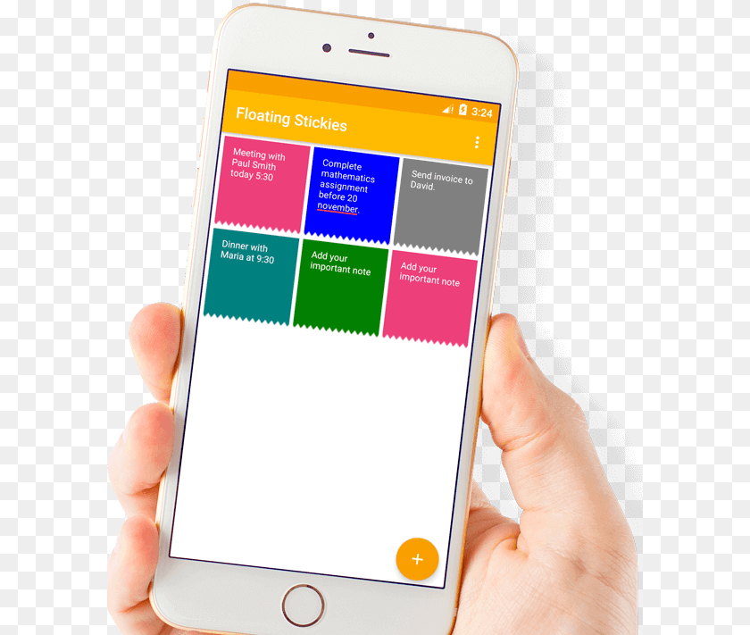 600x711 Sticky Notes App Development Mobile App Development, Electronics, Mobile Phone, Phone Sticker PNG