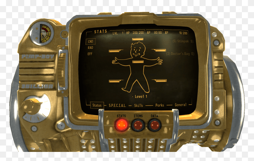 1788x1081 Still Ain39t Got Shit On This Fallout New Vegas Pimp Boy, Mobile Phone, Phone, Electronics HD PNG Download