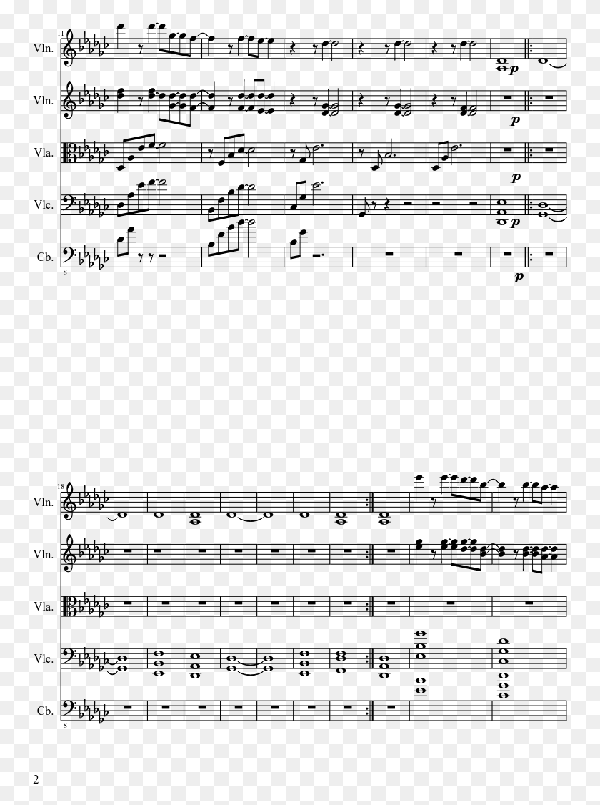 749x1066 Still Alive Sheet Music Composed By Alex Adams 2 Of Nature Of Daylight Viola Sheet Music, Gray, World Of Warcraft HD PNG Download