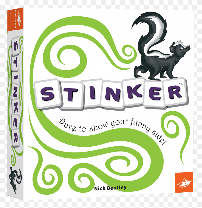 1511x1560 Stinker Word Party Board Game 3 6 Players 8 15 Foxmind Stinker, Text, Paper, Advertisement HD PNG Download
