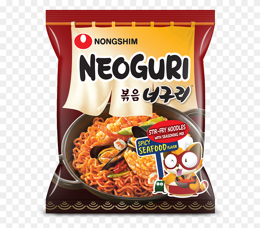 603x675 Stir Fry Neoguri Nongshim Neoguri Stir Fry, Snack, Food, Plant HD PNG Download