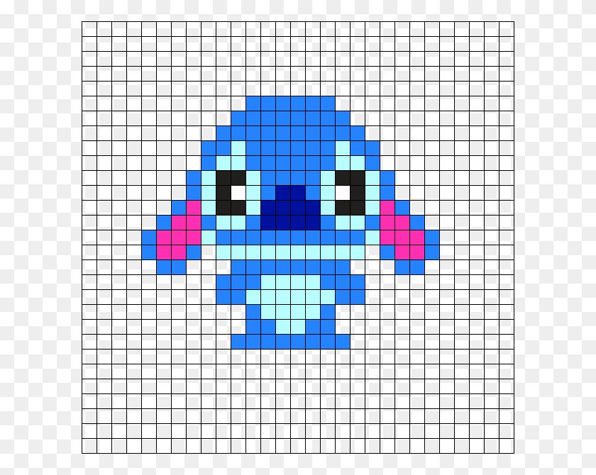 610x610 Stitch By Breanda 98 On Kandi Patterns Perler Beads Patterns Stitch, Game, Crossword Puzzle HD PNG Download